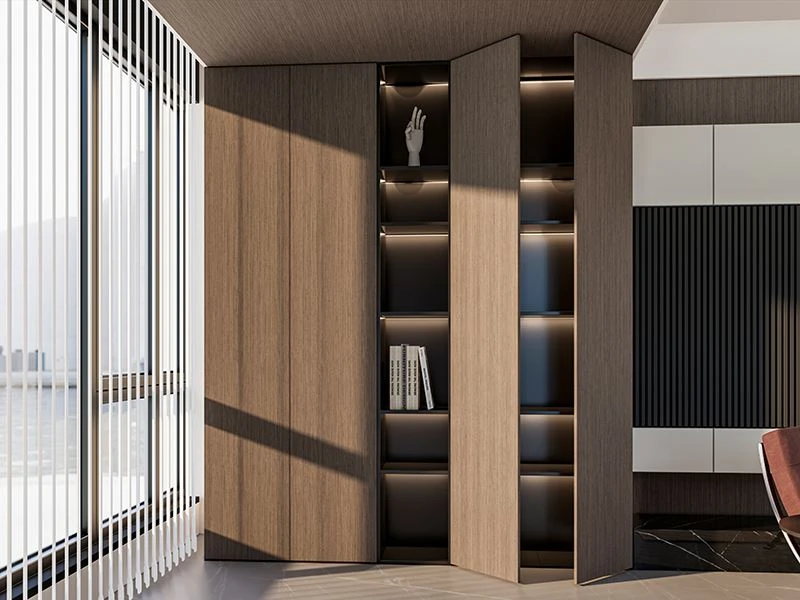 Wood Closet