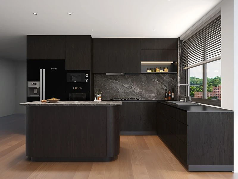 L Shaped Kitchen Cabinet