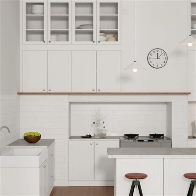 Modern White Shaker Kitchen Cabinet